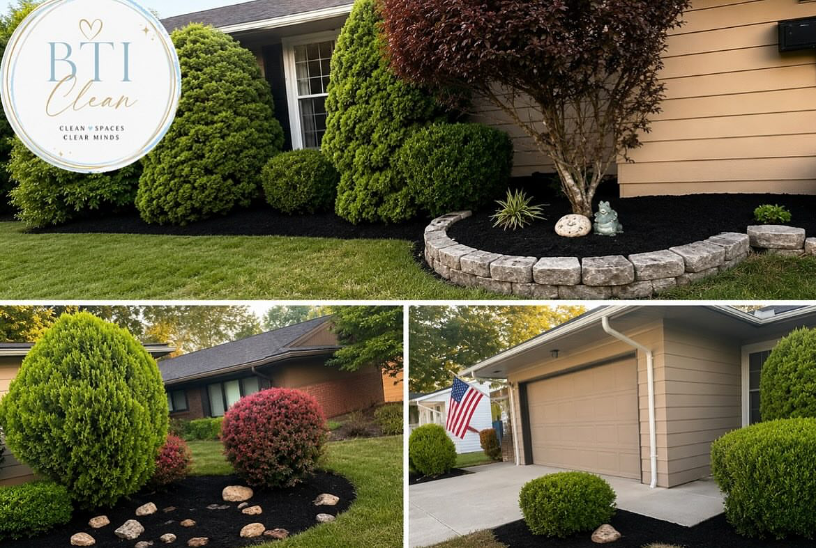 Manicured luxury landscaping